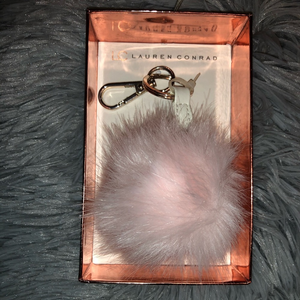 Fur key ring chain